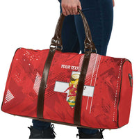 Switzerland Football Custom Travel Bag Go Nati Swiss Alps Grunge Style
