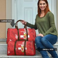 Switzerland Football Custom Travel Bag Go Nati Swiss Alps Grunge Style