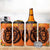 Nederland Fijne Koningsdag 4 in 1 Can Cooler Tumbler Netherlands Lion With Orange Tulips