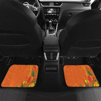 Nederland Fijne Koningsdag Car Mats Netherlands Lion With Orange Tulips