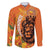 Nederland Fijne Koningsdag Family Matching Mermaid Dress and Hawaiian Shirt Netherlands Lion With Orange Tulips