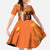 Nederland Fijne Koningsdag Family Matching Off Shoulder Maxi Dress and Hawaiian Shirt Netherlands Lion With Orange Tulips