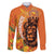 Nederland Fijne Koningsdag Family Matching Short Sleeve Bodycon Dress and Hawaiian Shirt Netherlands Lion With Orange Tulips