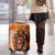 Nederland Fijne Koningsdag Luggage Cover Netherlands Lion With Orange Tulips