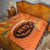 Nederland Fijne Koningsdag Quilt Netherlands Lion With Orange Tulips
