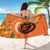 Nederland Fijne Koningsdag Sarong Netherlands Lion With Orange Tulips