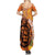 Nederland Fijne Koningsdag Summer Maxi Dress Netherlands Lion With Orange Tulips