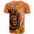 Nederland Fijne Koningsdag T Shirt Netherlands Lion With Orange Tulips