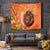 Nederland Fijne Koningsdag Tapestry Netherlands Lion With Orange Tulips