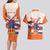 Netherlands King's Day Couples Matching Long Sleeve Bodycon Dress and Hawaiian Shirt Windmill With Nederland Pattern