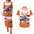 Netherlands King's Day Couples Matching Puletasi and Hawaiian Shirt Windmill With Nederland Pattern