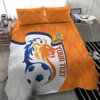 Custom Netherlands Football Bedding Set 2025 Go Champions Holland