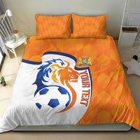 Custom Netherlands Football Bedding Set 2025 Go Champions Holland