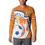 Custom Netherlands Football Button Sweatshirt 2025 Go Champions Holland