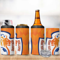 Custom Netherlands Football 4 in 1 Can Cooler Tumbler 2025 Go Champions Holland