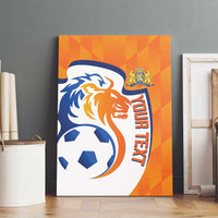 Custom Netherlands Football Canvas Wall Art 2025 Go Champions Holland