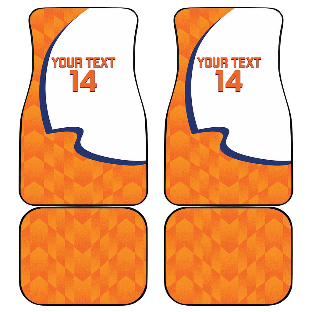 Custom Netherlands Football Car Mats 2025 Go Champions Holland