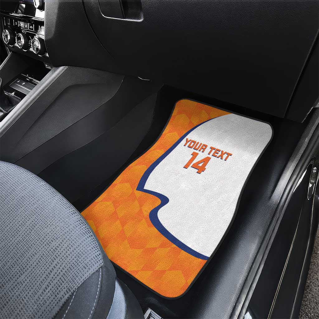 Custom Netherlands Football Car Mats 2025 Go Champions Holland