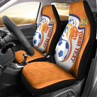 Custom Netherlands Football Car Seat Cover 2025 Go Champions Holland