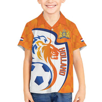 Custom Netherlands Football Family Matching Short Sleeve Bodycon Dress and Hawaiian Shirt 2025 Go Champions Holland