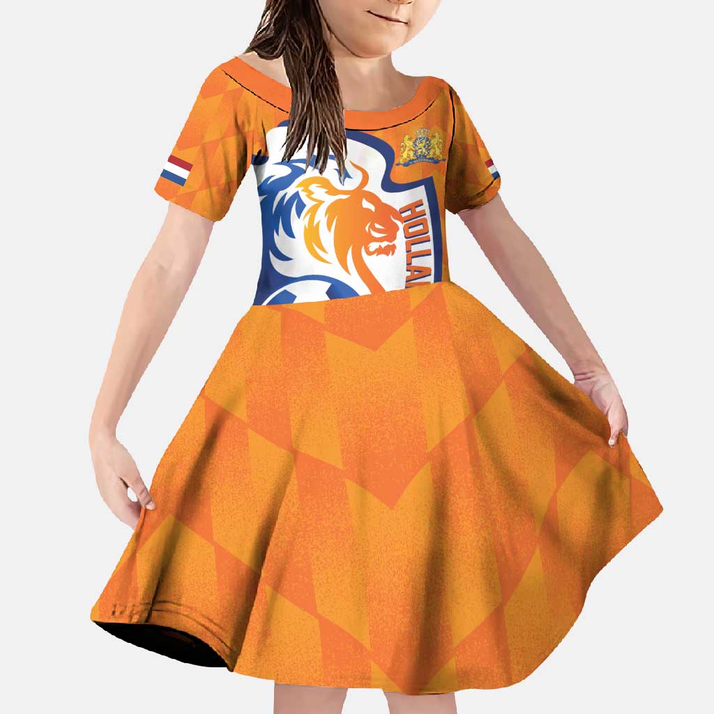 Custom Netherlands Football Family Matching Summer Maxi Dress and Hawaiian Shirt 2025 Go Champions Holland
