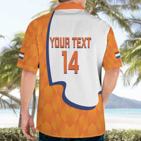 Custom Netherlands Football Hawaiian Shirt 2025 Go Champions Holland