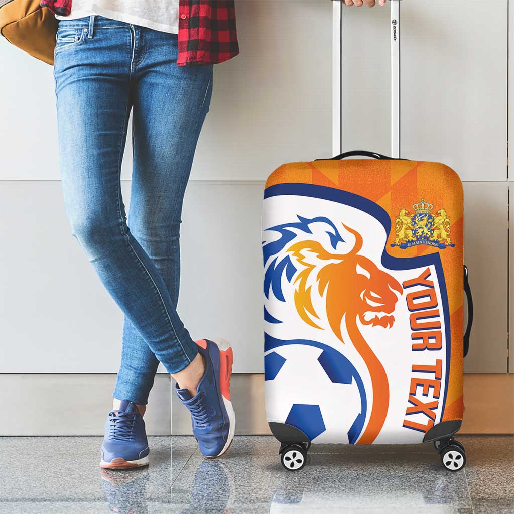Custom Netherlands Football Luggage Cover 2025 Go Champions Holland