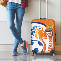 Custom Netherlands Football Luggage Cover 2025 Go Champions Holland