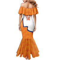 Custom Netherlands Football Mermaid Dress 2025 Go Champions Holland