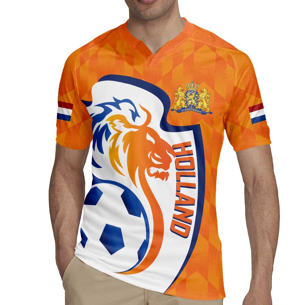 Custom Netherlands Football Rugby Jersey 2025 Go Champions Holland