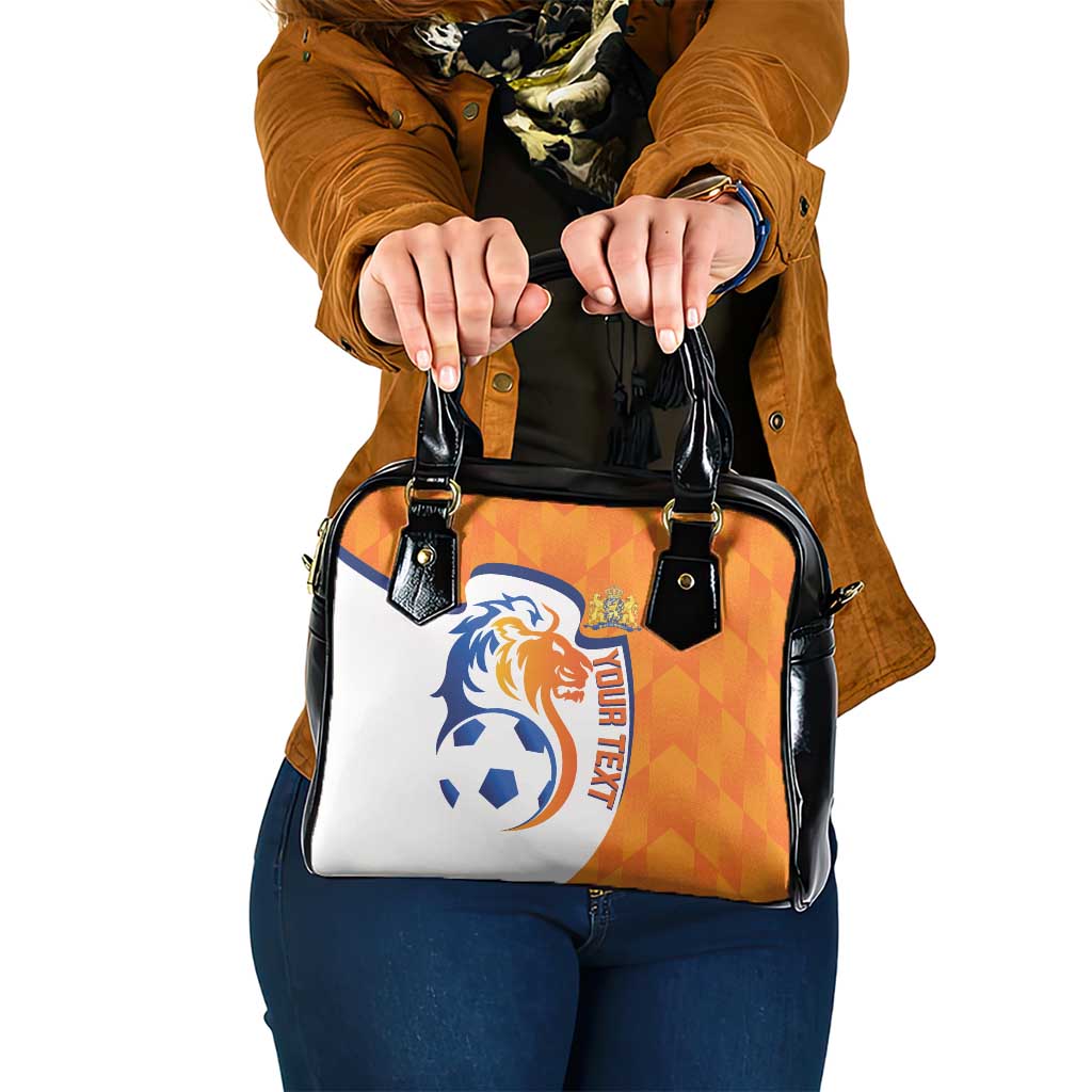 Custom Netherlands Football Shoulder Handbag 2025 Go Champions Holland
