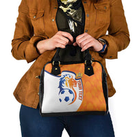 Custom Netherlands Football Shoulder Handbag 2025 Go Champions Holland