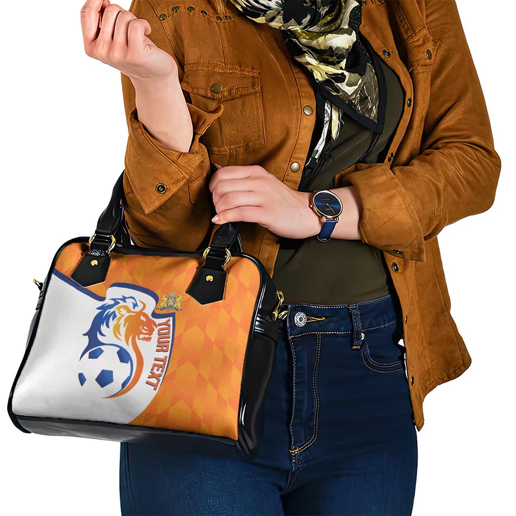 Custom Netherlands Football Shoulder Handbag 2025 Go Champions Holland
