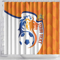 Custom Netherlands Football Shower Curtain 2025 Go Champions Holland