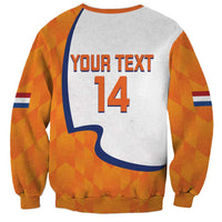 Custom Netherlands Football Sweatshirt 2025 Go Champions Holland