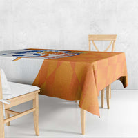 Custom Netherlands Football Tablecloth 2025 Go Champions Holland