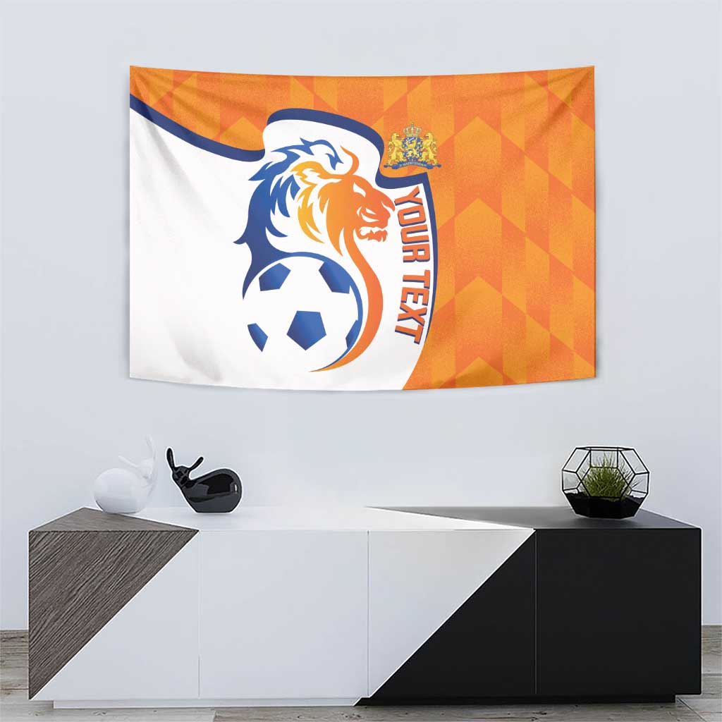 Custom Netherlands Football Tapestry 2025 Go Champions Holland