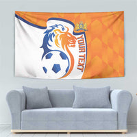 Custom Netherlands Football Tapestry 2025 Go Champions Holland