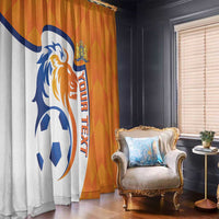 Custom Netherlands Football Window Curtain 2025 Go Champions Holland