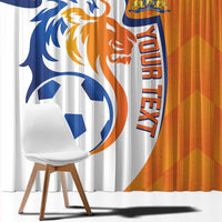 Custom Netherlands Football Window Curtain 2025 Go Champions Holland