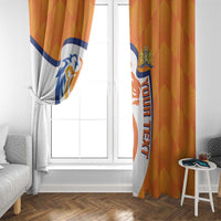 Custom Netherlands Football Window Curtain 2025 Go Champions Holland