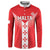 Custom Malta Football Button Sweatshirt Maltese Cross Sporty Style