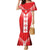 Custom Malta Football Family Matching Mermaid Dress and Hawaiian Shirt Maltese Cross Sporty Style