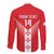 Custom Malta Football Family Matching Off The Shoulder Long Sleeve Dress and Hawaiian Shirt Maltese Cross Sporty Style