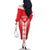 Custom Malta Football Family Matching Off The Shoulder Long Sleeve Dress and Hawaiian Shirt Maltese Cross Sporty Style