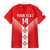 Custom Malta Football Family Matching Off Shoulder Maxi Dress and Hawaiian Shirt Maltese Cross Sporty Style