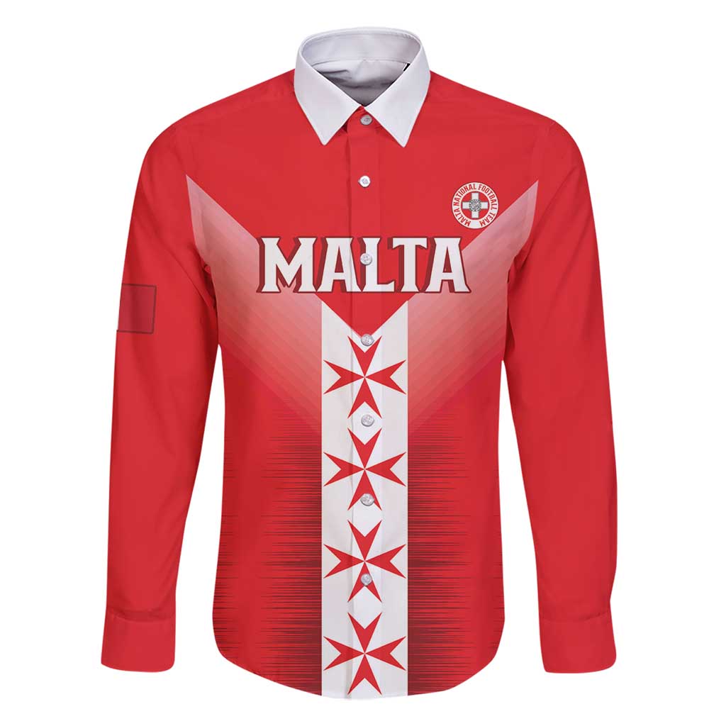 Custom Malta Football Family Matching Summer Maxi Dress and Hawaiian Shirt Maltese Cross Sporty Style