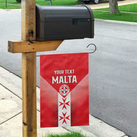 Custom Malta Football Garden Flag Maltese Cross Sporty Style