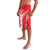 Custom Malta Football Lavalava Maltese Cross Sporty Style