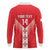 Custom Malta Football Long Sleeve Polo Shirt Maltese Cross Sporty Style
